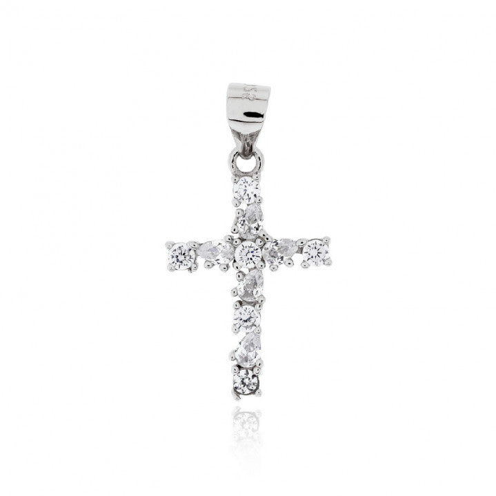 Colgante Plata Cruz