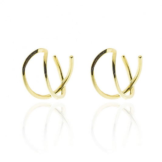 Ear Cuff Plata dorado