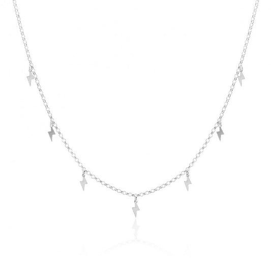Gargantilla Plata Rayos