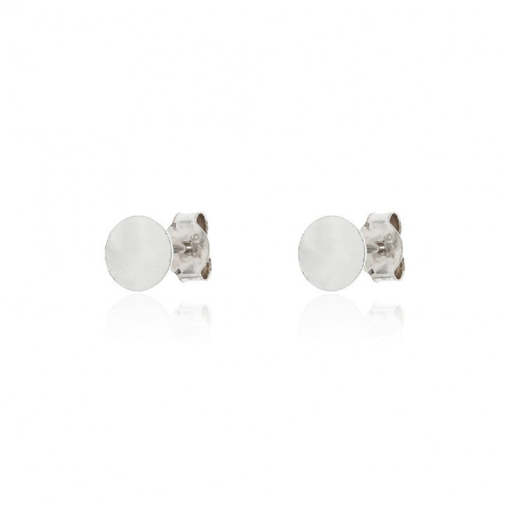 Pendientes Plata Circulo