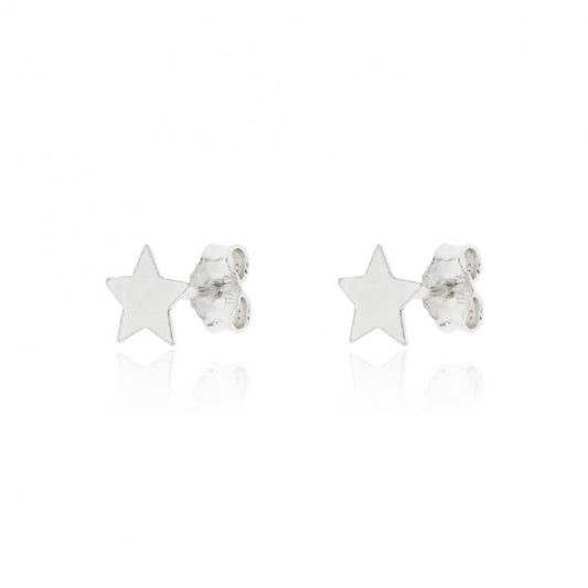 Pendientes Plata Estrella