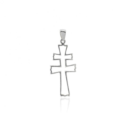 Colgante Plata Cruz