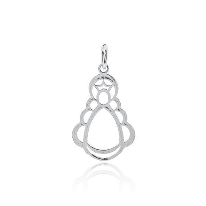 Colgante Plata Virgen del Rocío
